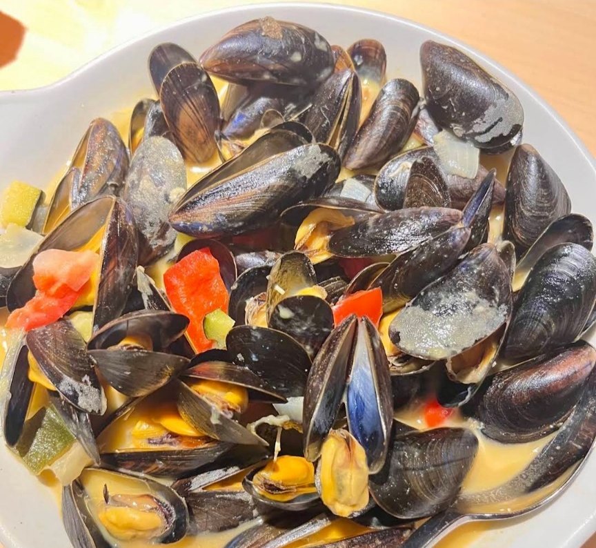 Mejillones en salsa