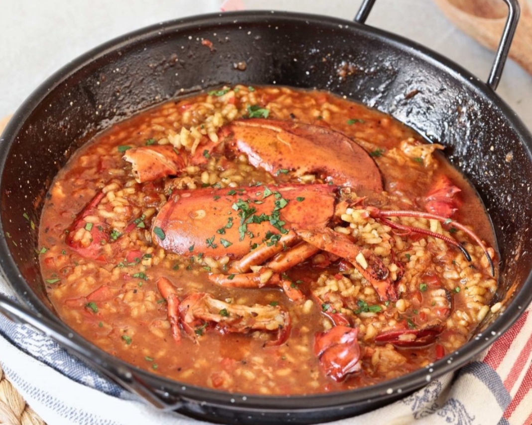 Arroz con bogavante