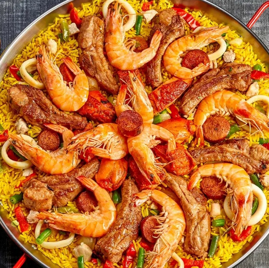 Paella mixta