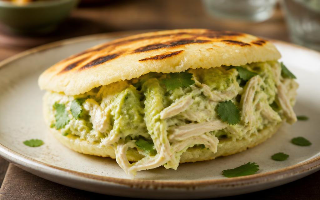Arepa reina pepiada