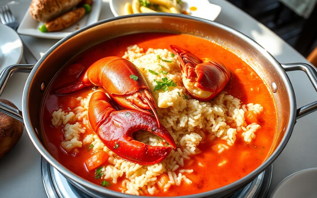 Riz au homard