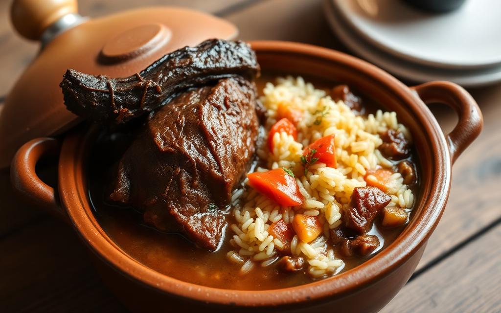 Riz au pied de veau