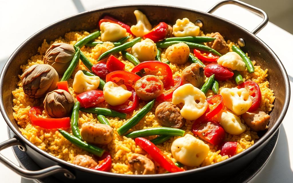 Paella aux légumes